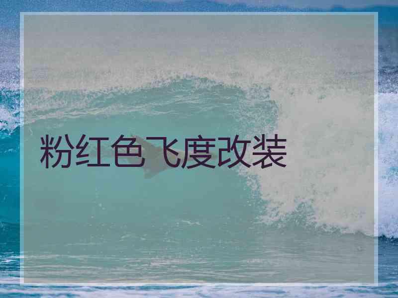粉红色飞度改装