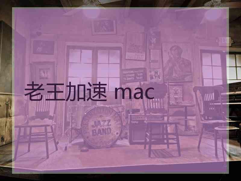 老王加速 mac
