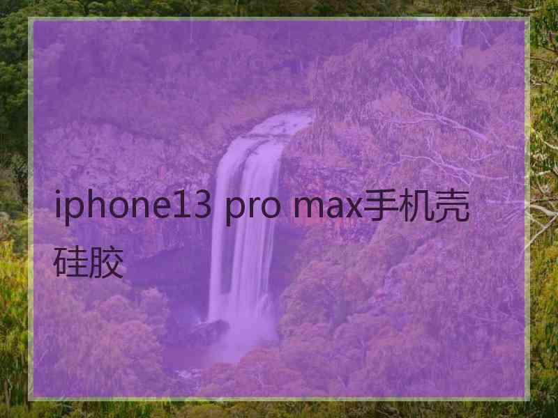 iphone13 pro max手机壳 硅胶