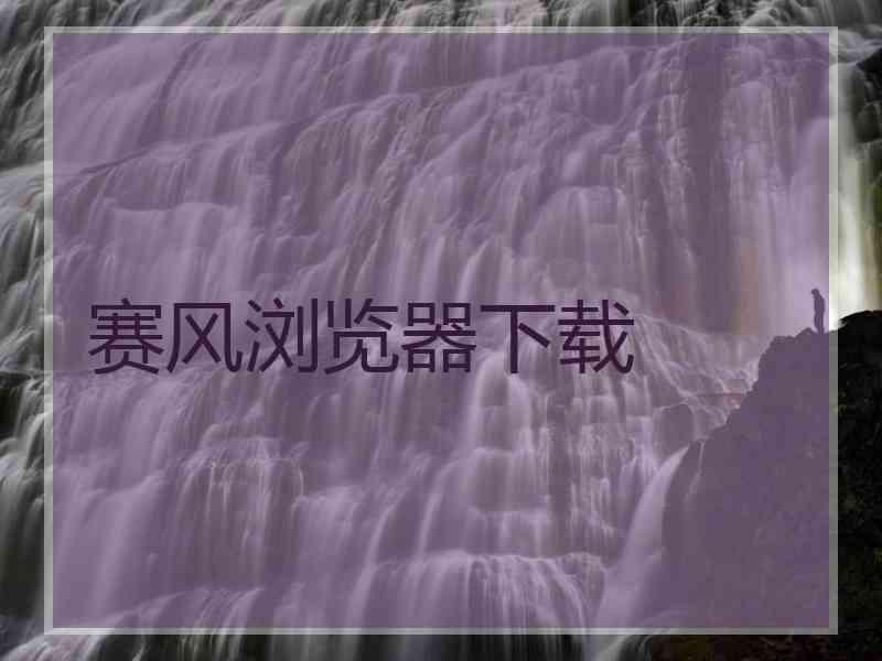 赛风浏览器下载