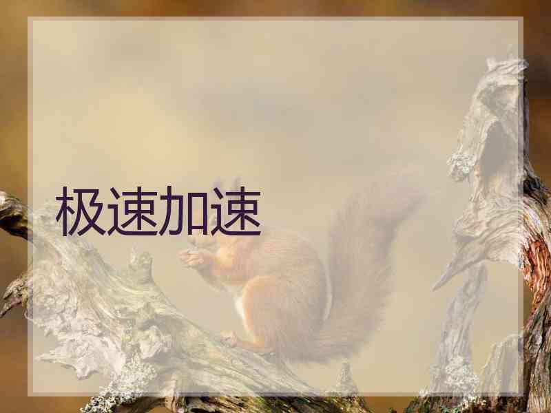 极速加速