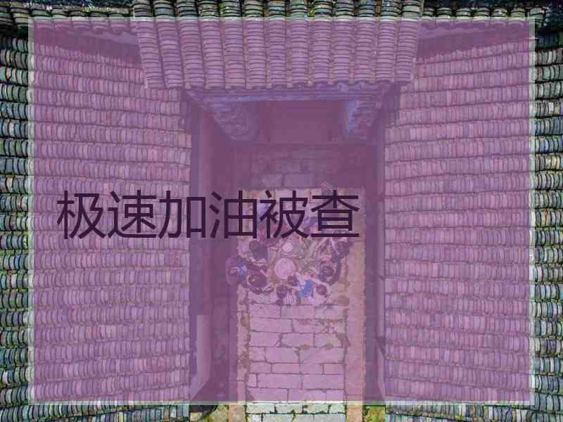 极速加油被查