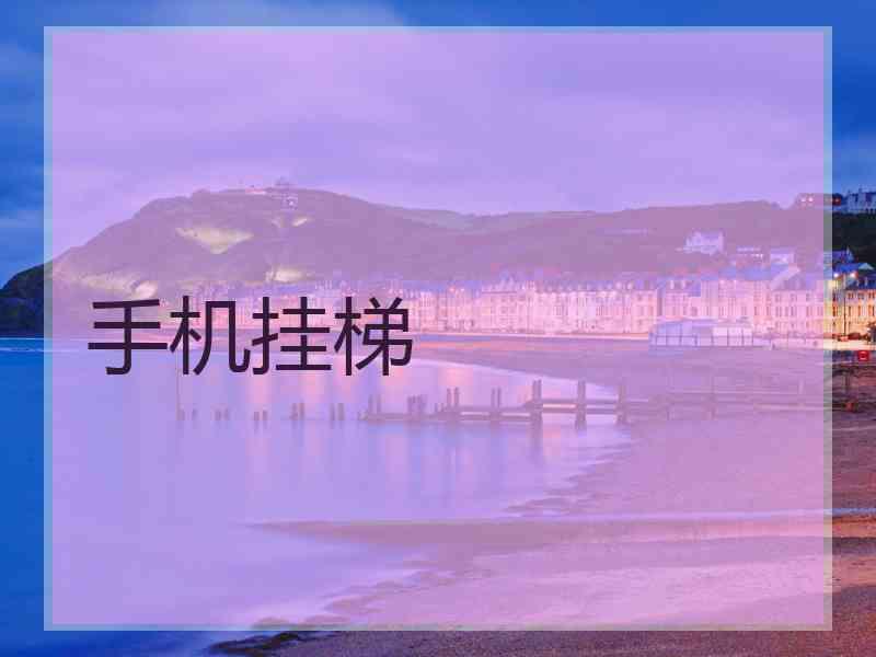 手机挂梯