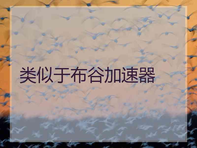 类似于布谷加速器