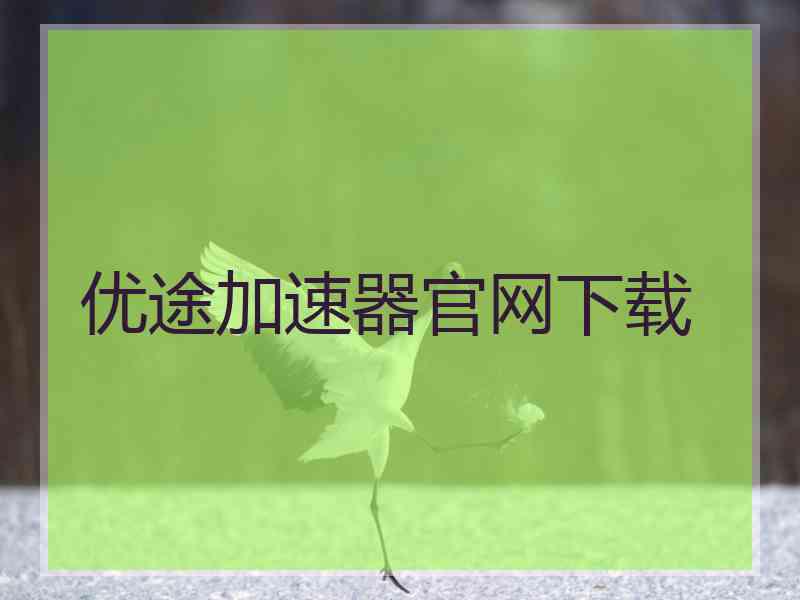 优途加速器官网下载