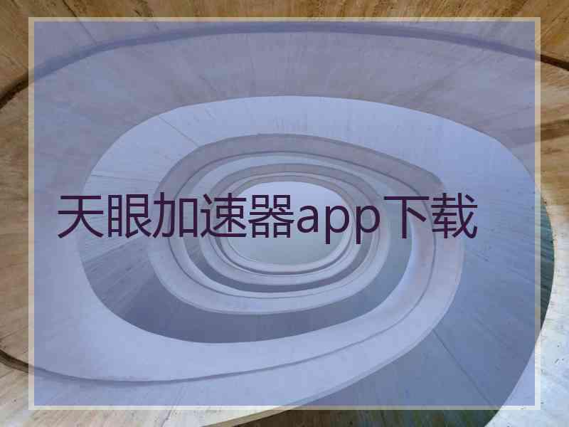天眼加速器app下载
