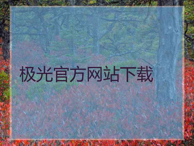 极光官方网站下载