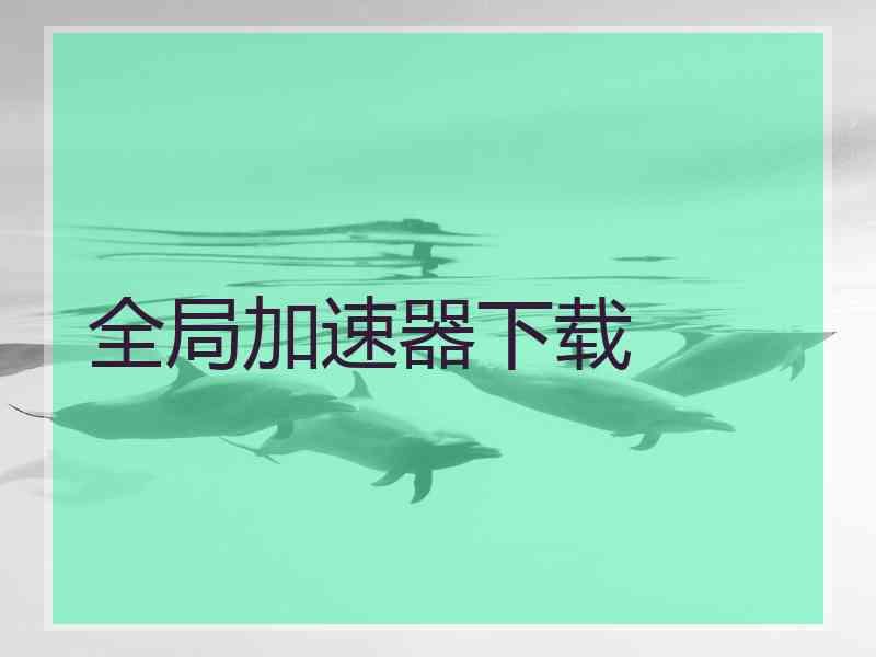 全局加速器下载