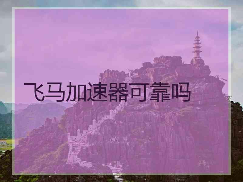 飞马加速器可靠吗