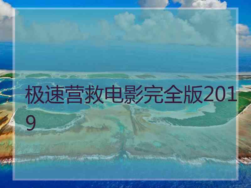 极速营救电影完全版2019
