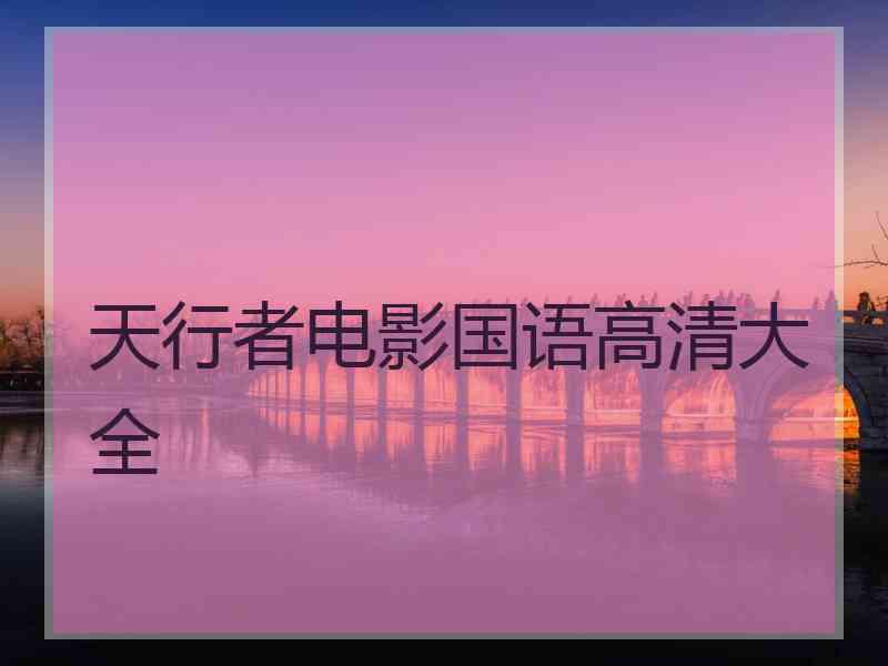 天行者电影国语高清大全