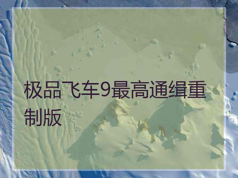 极品飞车9最高通缉重制版
