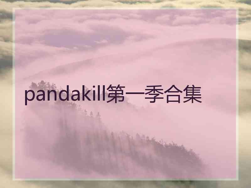 pandakill第一季合集