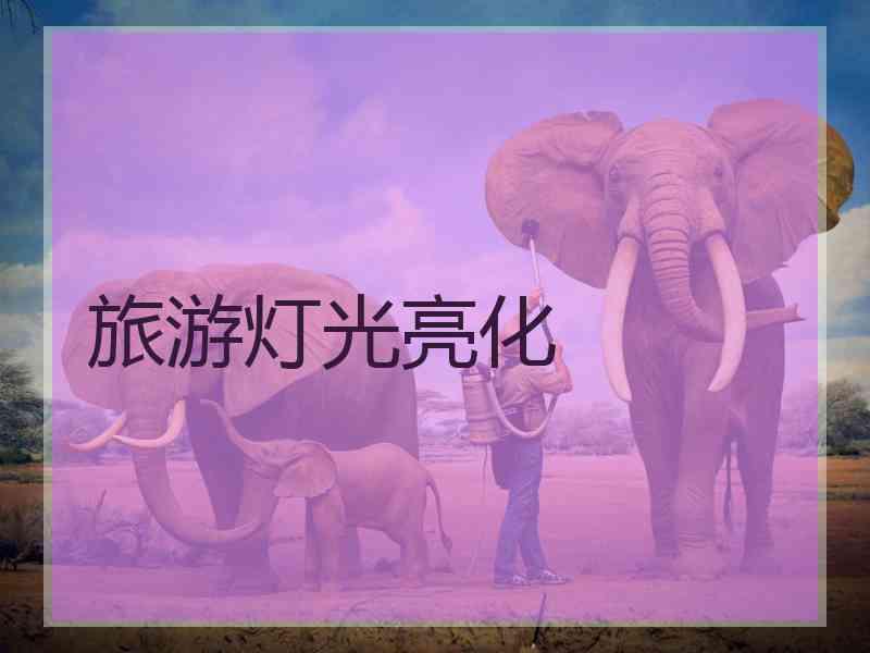 旅游灯光亮化