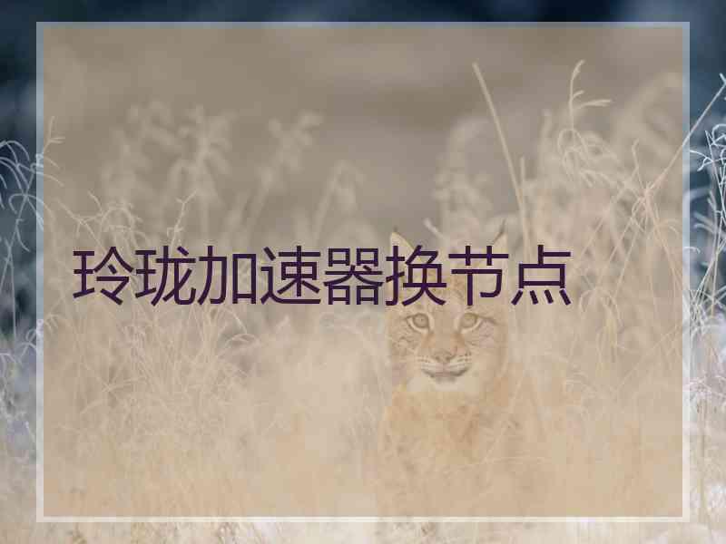 玲珑加速器换节点