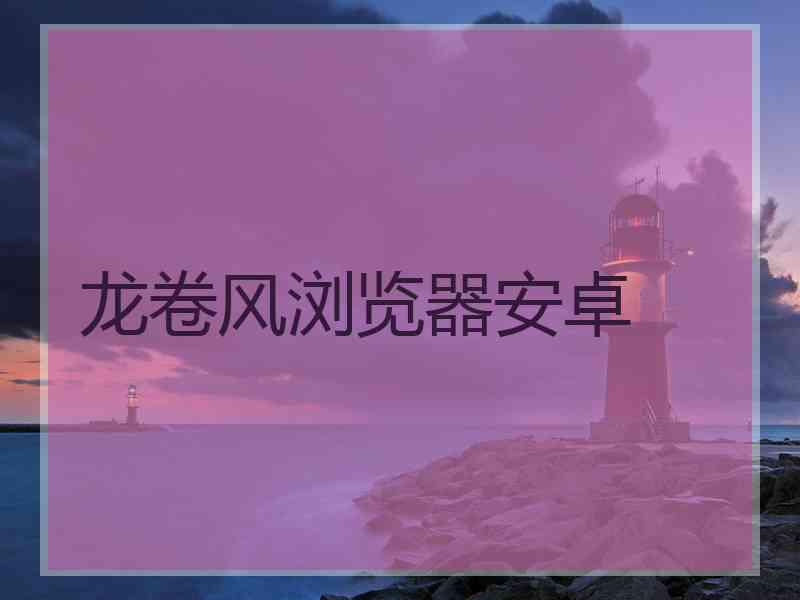 龙卷风浏览器安卓