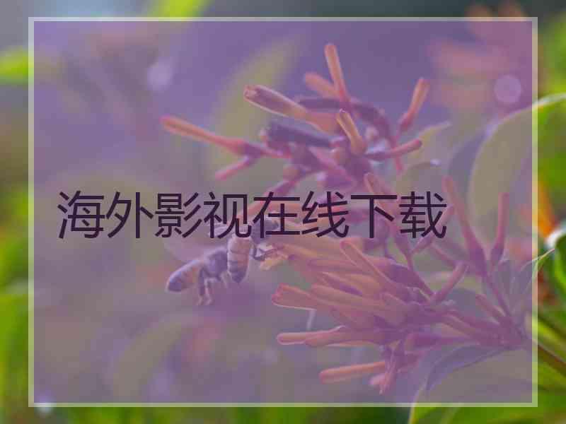 海外影视在线下载