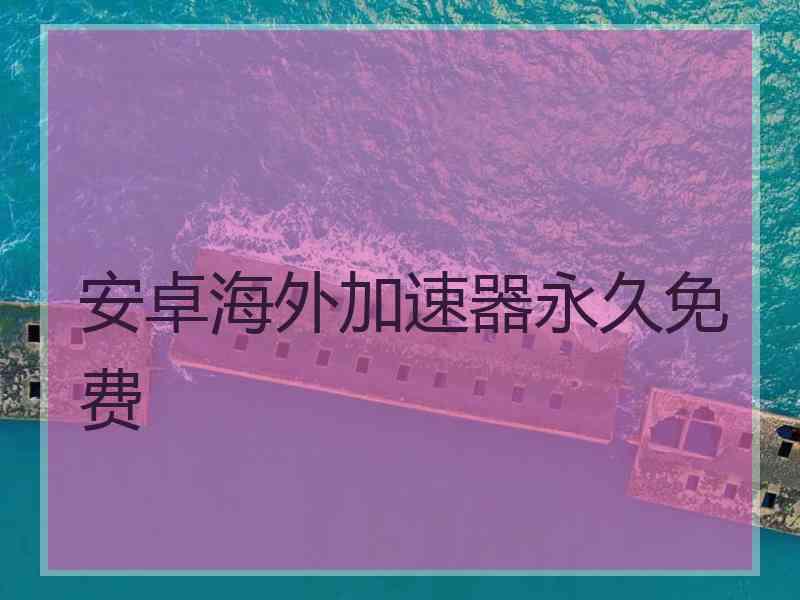 安卓海外加速器永久免费