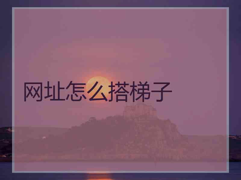 网址怎么搭梯子