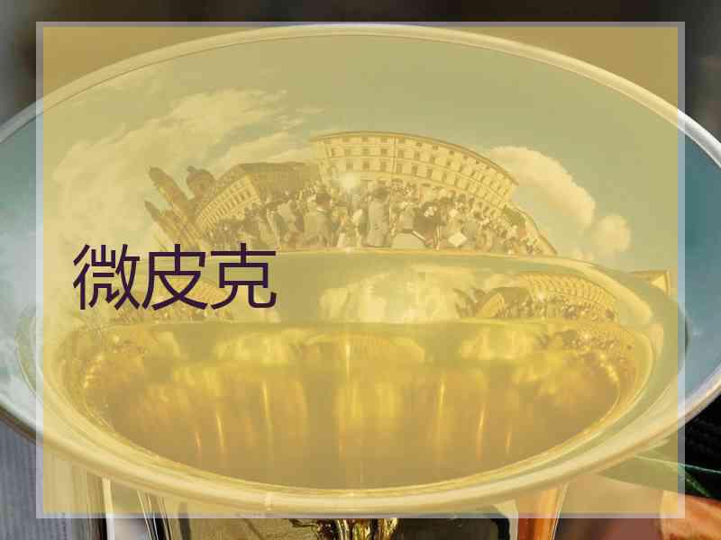 微皮克