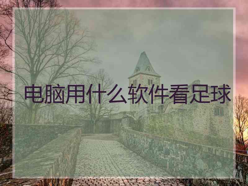 电脑用什么软件看足球