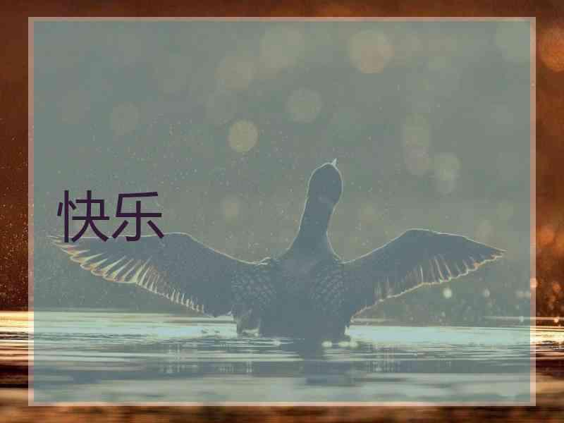 快乐