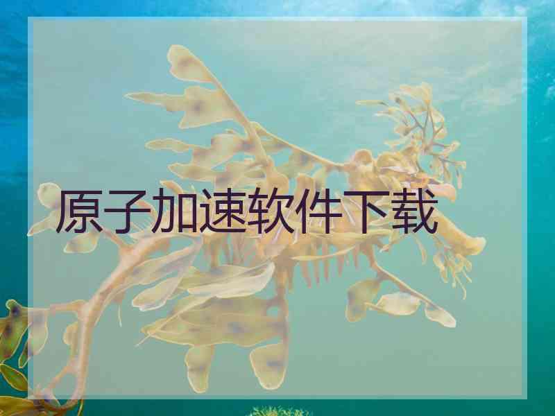 原子加速软件下载