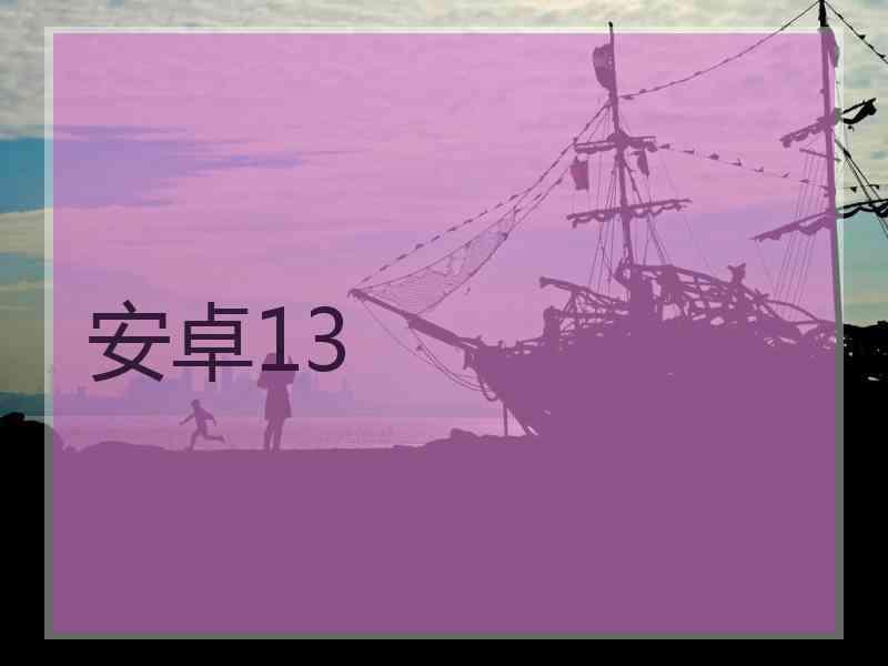 安卓13