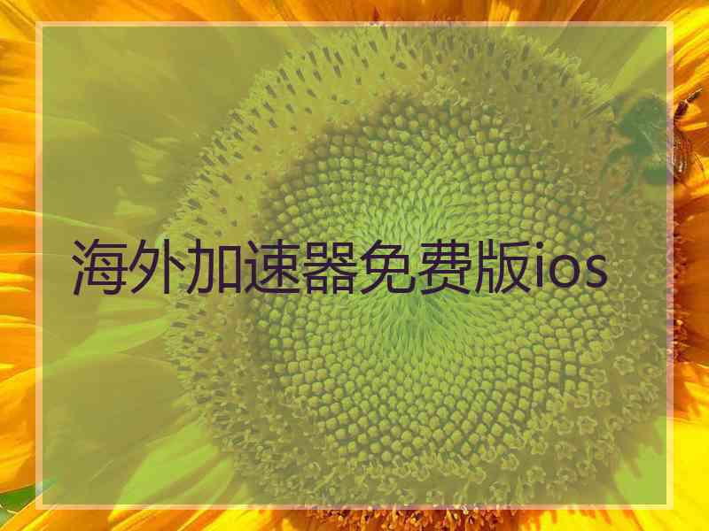 海外加速器免费版ios